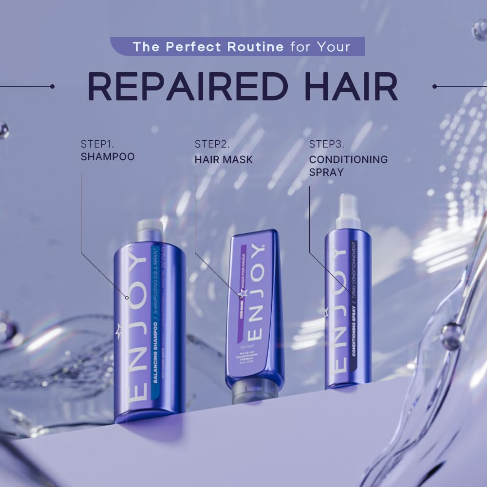 ENJOY Hair Mask (8.8 OZ) Deep Nourishment and Conditioning for a Moisture-Rich Hair